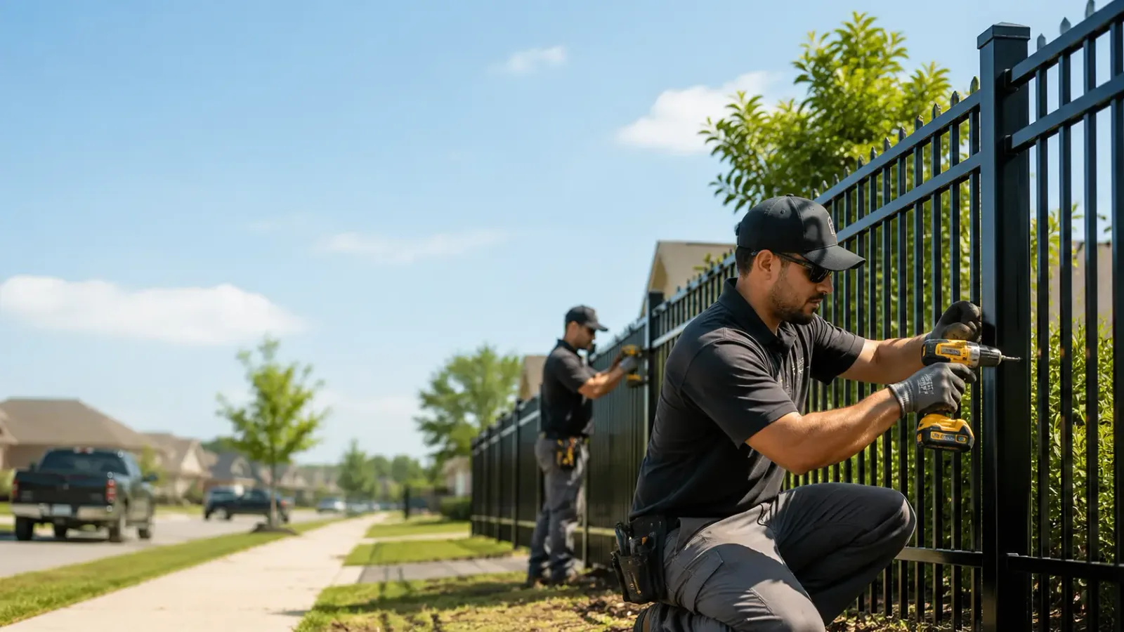 Metal Fence Installation in Paris, TX
